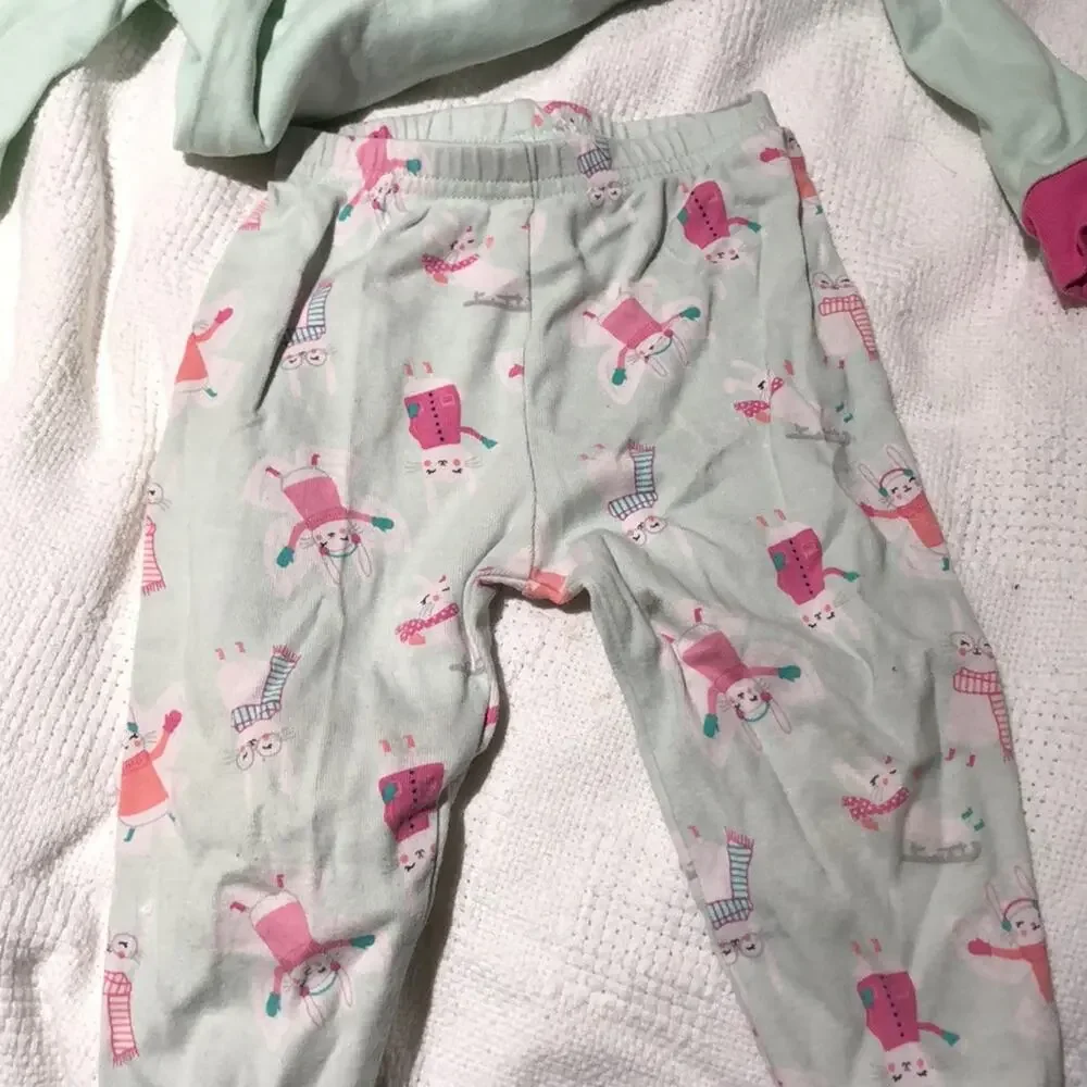 Gymboree bunny pjs good used condition 18-24
